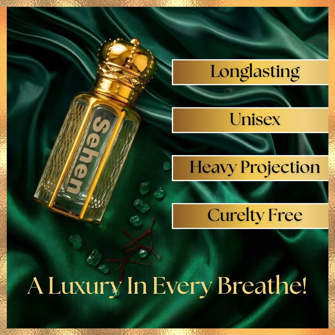 Long lasting unisex attar perfume oil heavy projection alcohol free cruelty free premium fragrance for men and women India