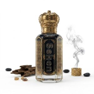 black oudh attar alcohol free perfume oil long lasting dark woody smoky fragrance premium quality India