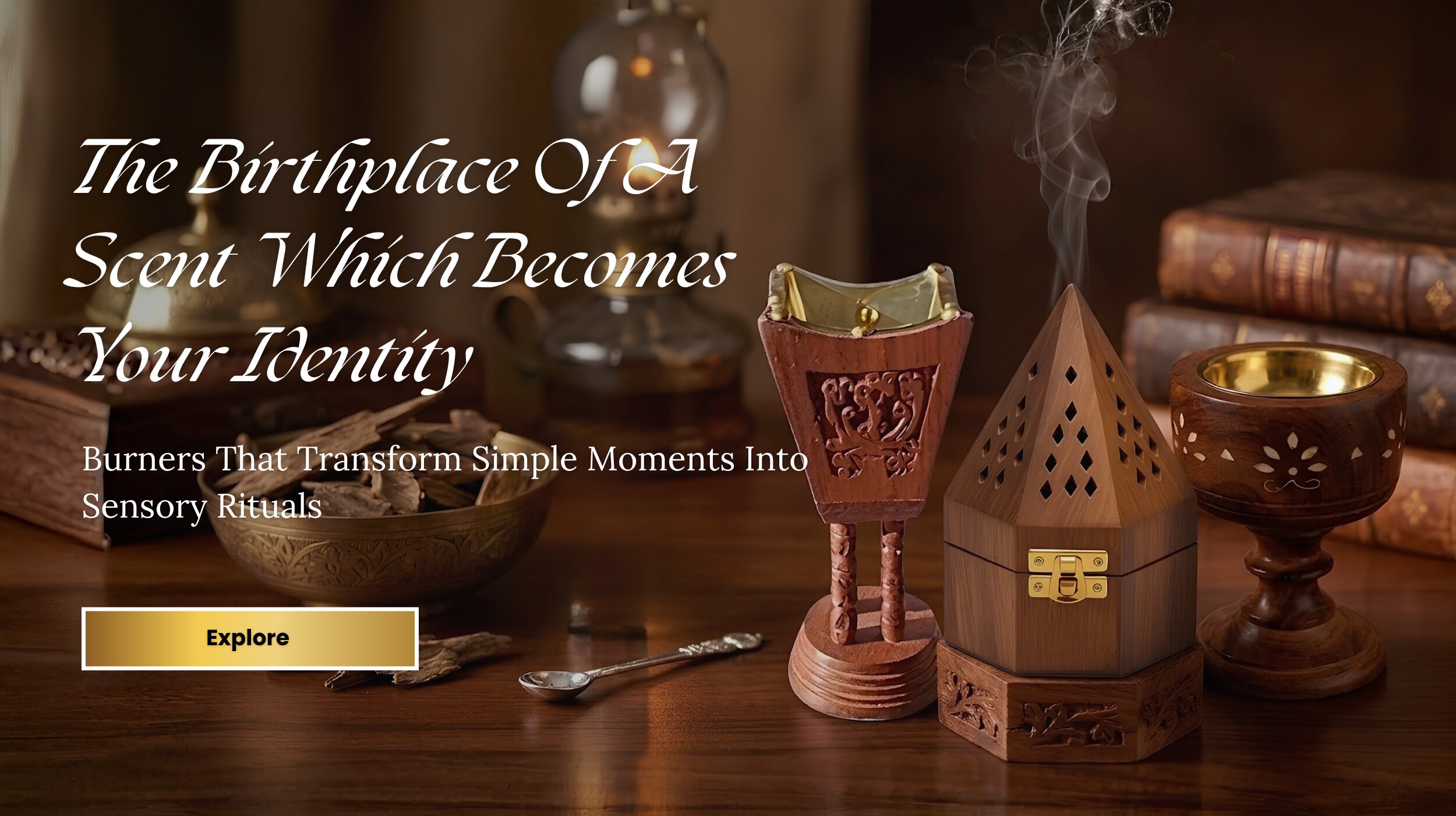 bakhoor burner wooden incense burner sehen arabic style incense holder for home fragrance