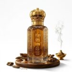 dhanel oudh attar alcohol free perfume oil long lasting warm woody saffron fragrance with soft floral notes India