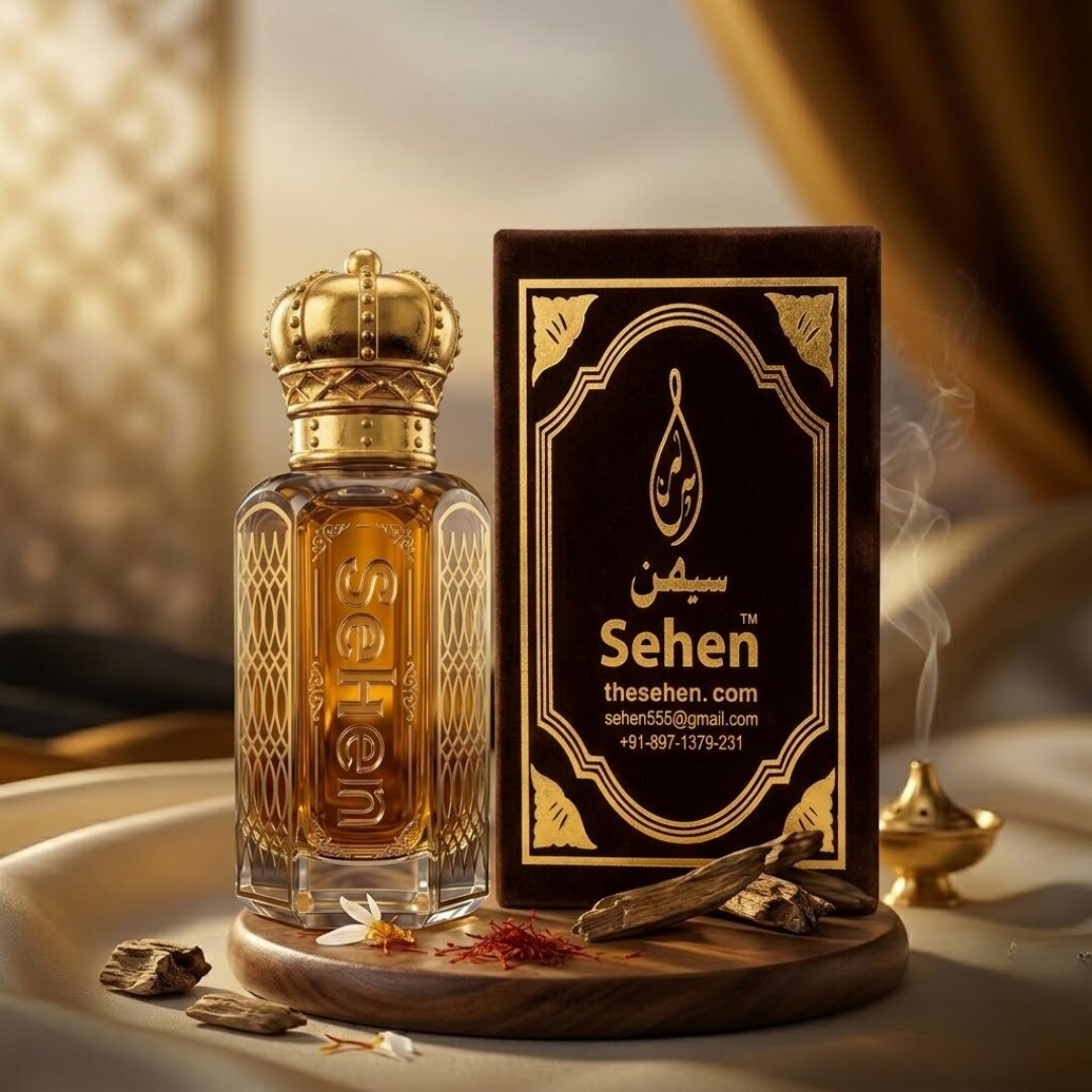 dhanel oudh attar with luxury box long lasting alcohol free perfume oil warm woody fragrance with saffron floral notes for men and women India