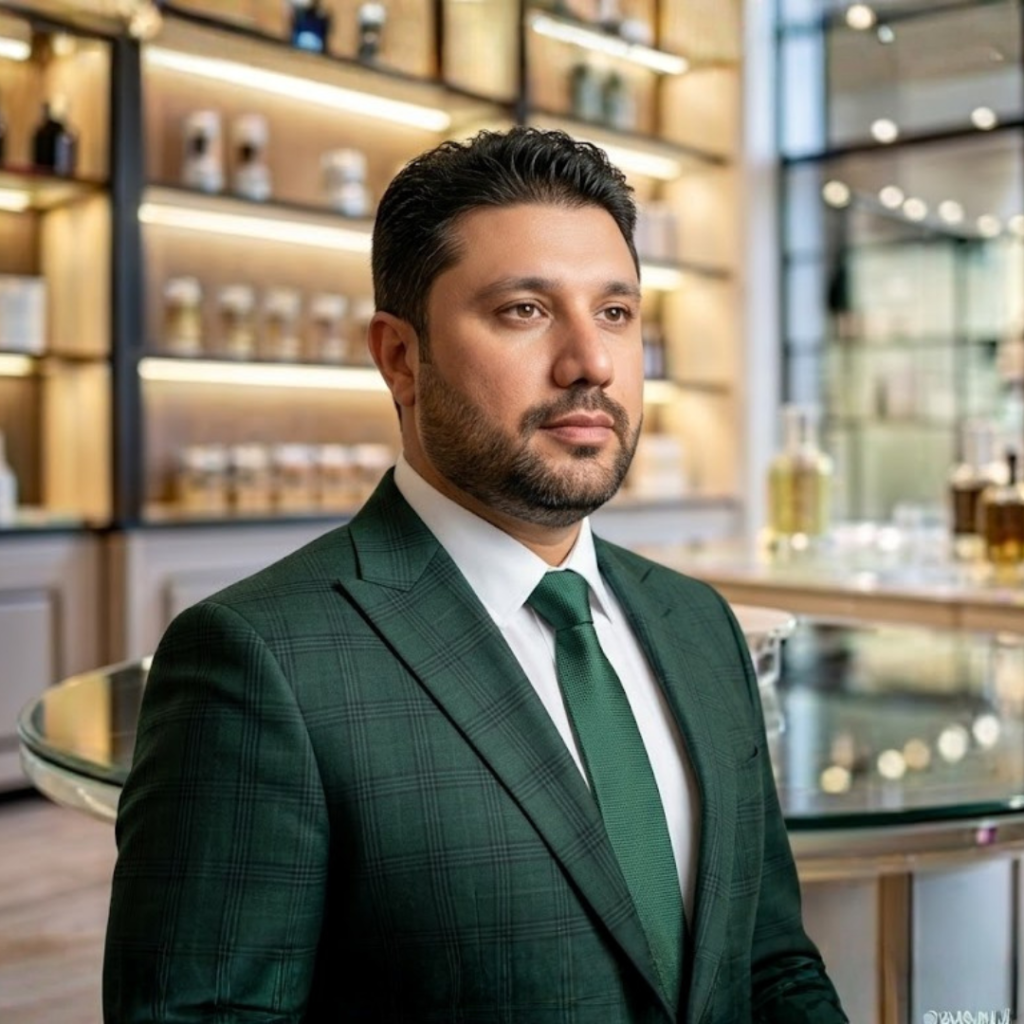 Founder Of Sehen one of india's Fasted Growing Perfume Brand. Owner of Sehen is Shafiuddin Mohammed