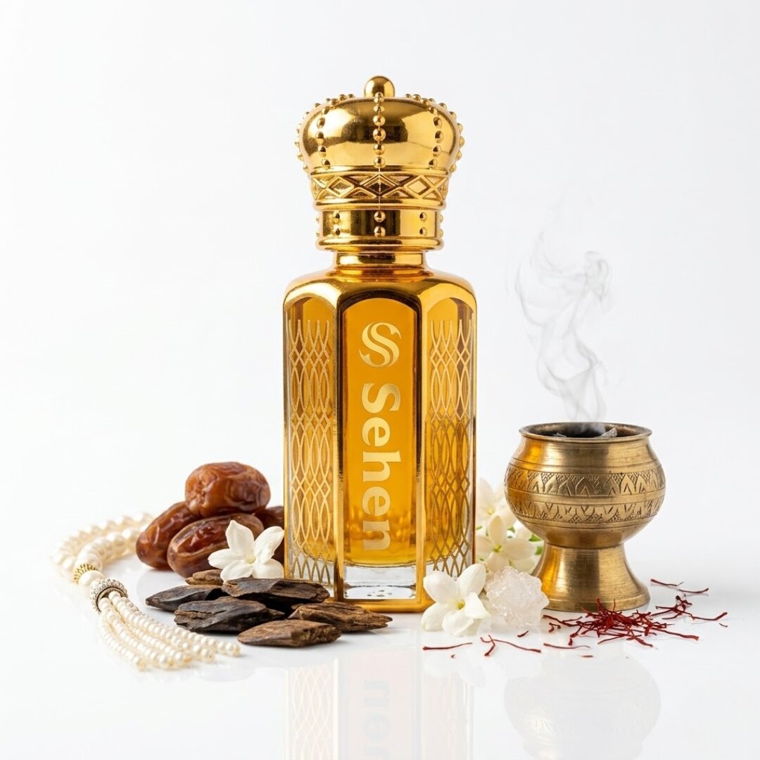 Sehen Fusion Maliki Attar premium oudh spicy fragrance oil alcohol free long lasting attar India