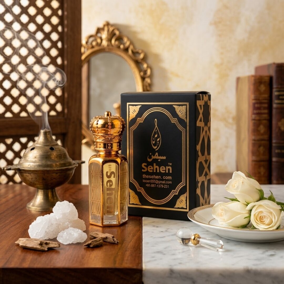 Sehen Fusion Maliki Attar premium gift fragrance oil Arabic attar luxury long lasting