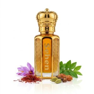 Sehen Hina Attar alcohol free herbal perfume oil with natural ingredients saffron spices floral notes long lasting hina attar for men and women India