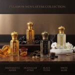 mens attar combo set shamamatul amber mukhallat attar black oudh white musk luxury attar gift set long lasting perfume oil