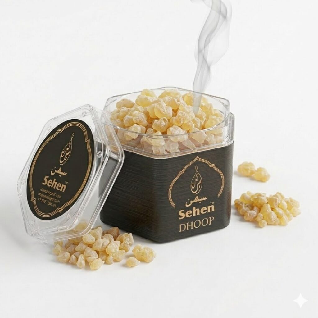 Sehen loban sambrani filling natural resin dhoop traditional incense for home fragrance India