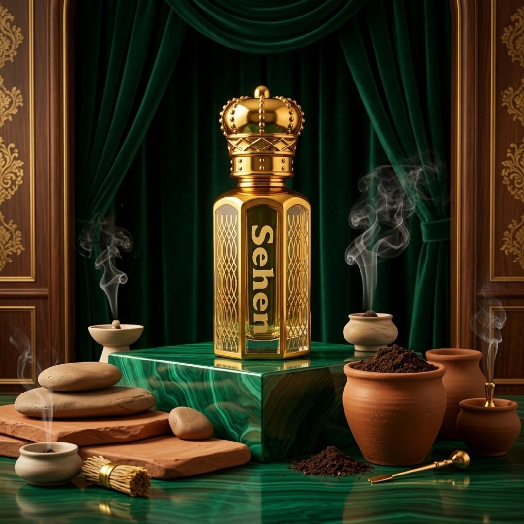 Sehen Mitti Attar earthy soil fragrance oil long lasting alcohol free attar natural clay petrichor perfume woody warm scent traditional indian attar India