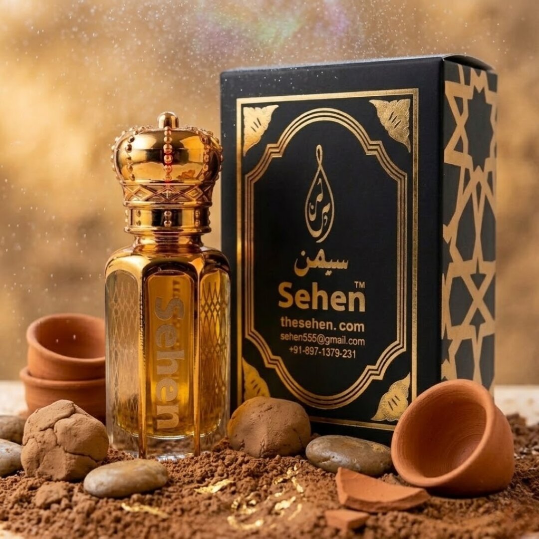 Sehen Mitti Attar long lasting earthy petrichor fragrance oil alcohol free premium attar natural soil scent first rain mitti perfume oil for men and women India