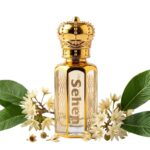 Musk flower attar perfume oil with white floral notes alcohol free long lasting fragrance