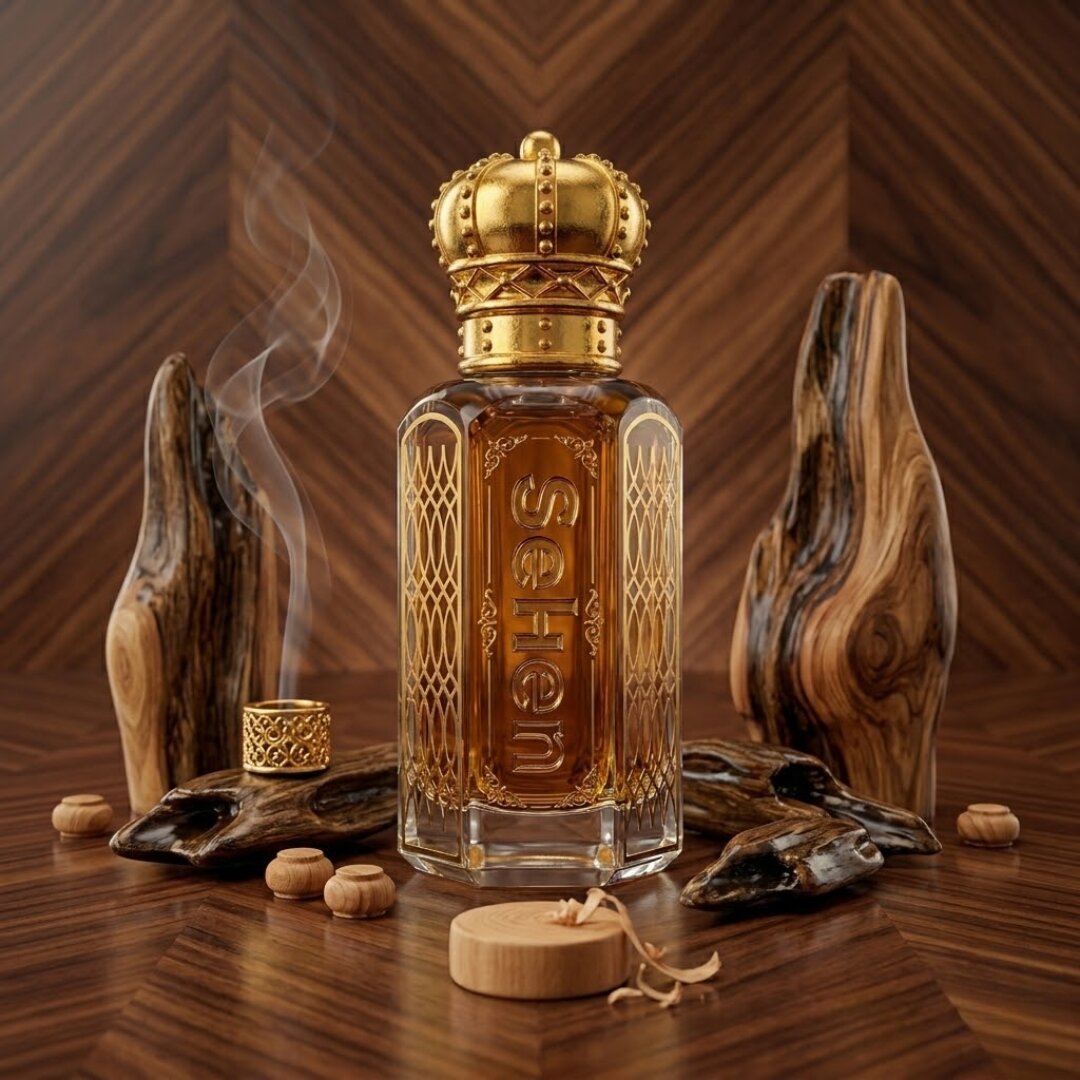 luxury sandal oudh attar long lasting alcohol free perfume oil creamy sandalwood rich woody fragrance smooth traditional scent India