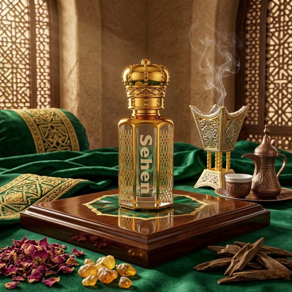 Sehen Shairan Attar premium arabic fragrance oil long lasting alcohol free attar woody spicy resinous scent luxury perfume oil traditional blend India