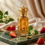 Sehen Strawberry Attar fruity summer fragrance oil sweet strawberry perfume long lasting alcohol free attar fresh scent India