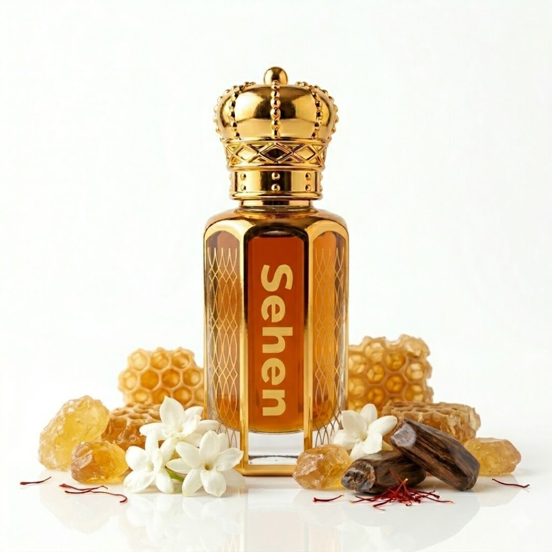 Sehen Sweet Oudh Attar honey amber fragrance oil sweet oudh perfume long lasting alcohol free attar India