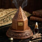wooden incense burner sehen oudh burner handcrafted bakhoor burner premium design