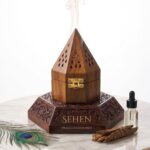 Sehen wooden oudh burner premium mabkhara incense burner product image India