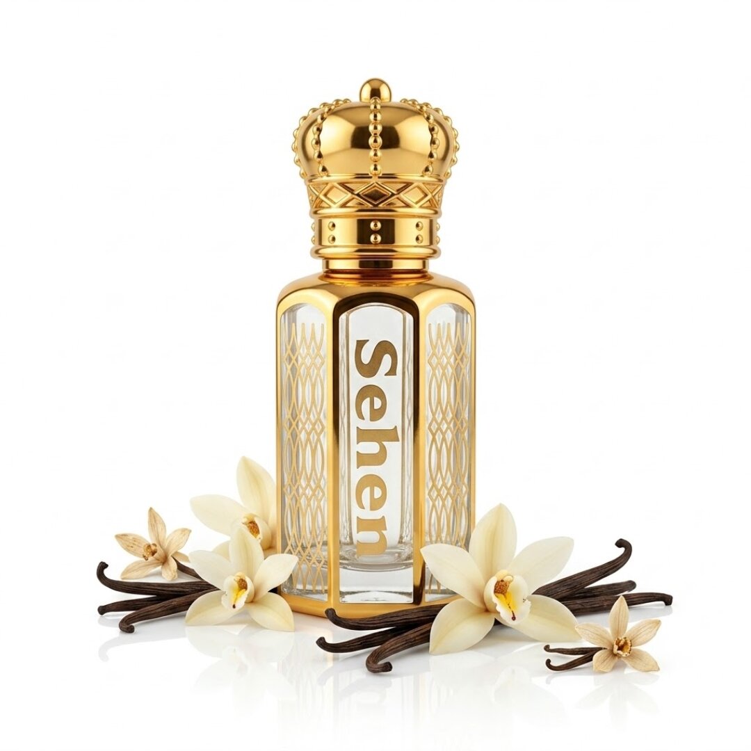 Sehen Vanilla Attar pure vanilla fragrance oil sweet soft perfume alcohol free long lasting attar India