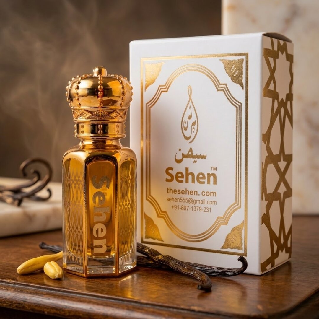 Sehen Vanilla Attar premium sweet perfume oil vanilla fragrance alcohol free long lasting India