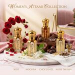 womens attar set floral perfume oils rose moghra chocolate musk tahara long lasting attar for women luxury fragrance set