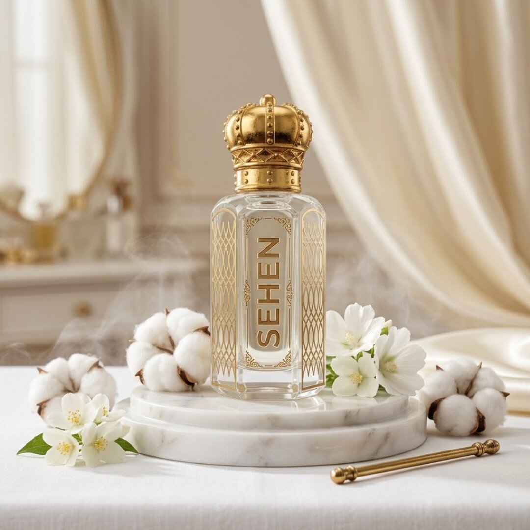 luxury white musk attar clean soft fragrance alcohol free perfume oil long lasting fresh musky scent skin friendly subtle attar India