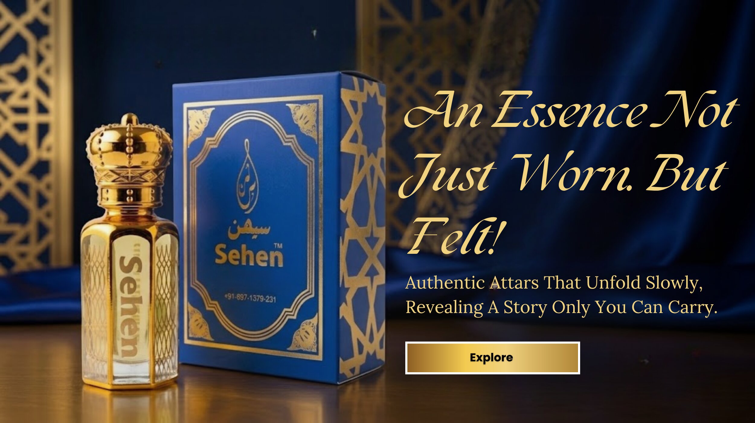 luxury attar perfume oil sehen premium attar long lasting alcohol free fragrance for men and women